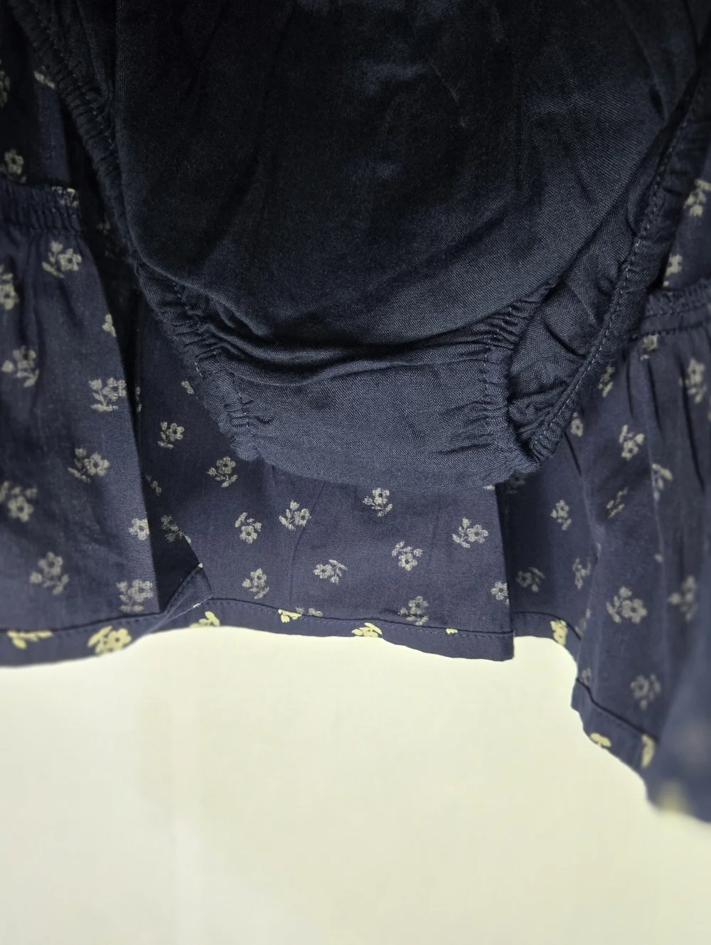 Kids 2T BUNDLE- PLACE Denim Jacet & GYMBOREE Navy Floral Sundress W/Undies NWT